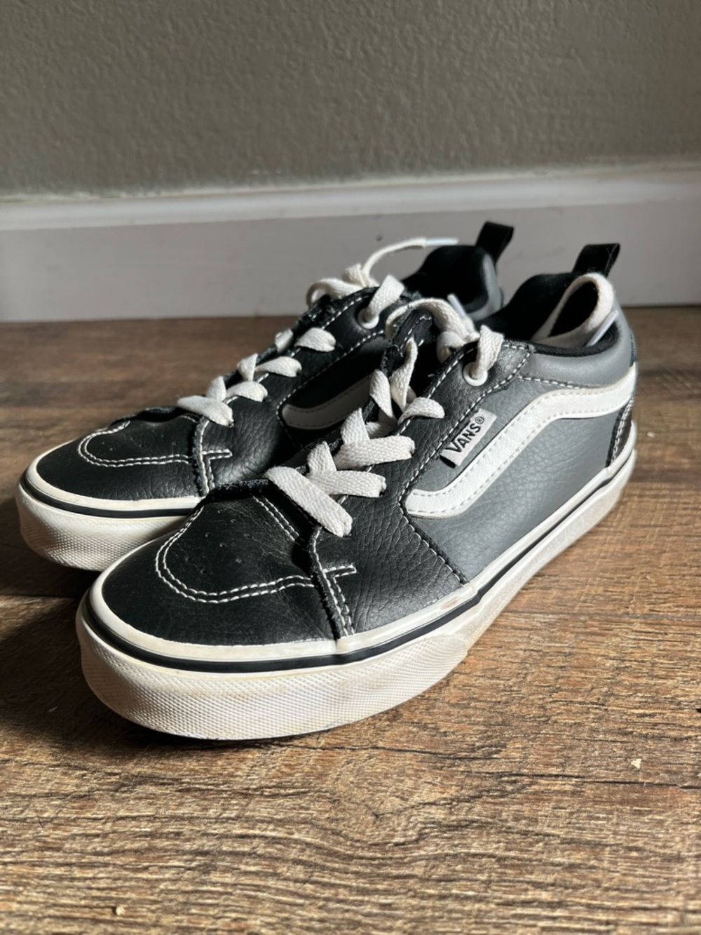Vans Filmore Boys' Leather Shoes boys size 2 - Picture 7 of 14